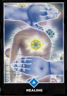 healing Zen love tarot card