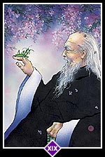 innocence  Zen love tarot card