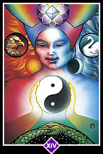 integration Zen love tarot card