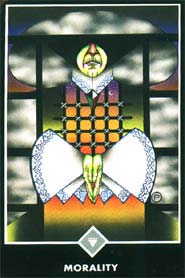 morality Zen love tarot card