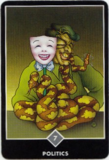 politics Zen love tarot card