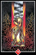 suppression Zen love tarot card