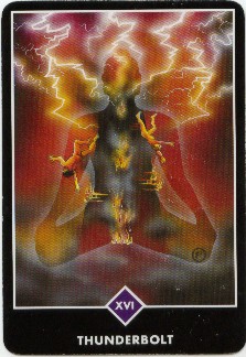 thunderbolt Zen love tarot card